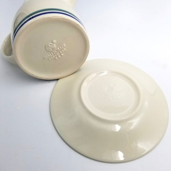 Pfaltzgraff Riverview Perennials Gravy Boat and Underplate Vintage New in Box - Picture 3 of 5